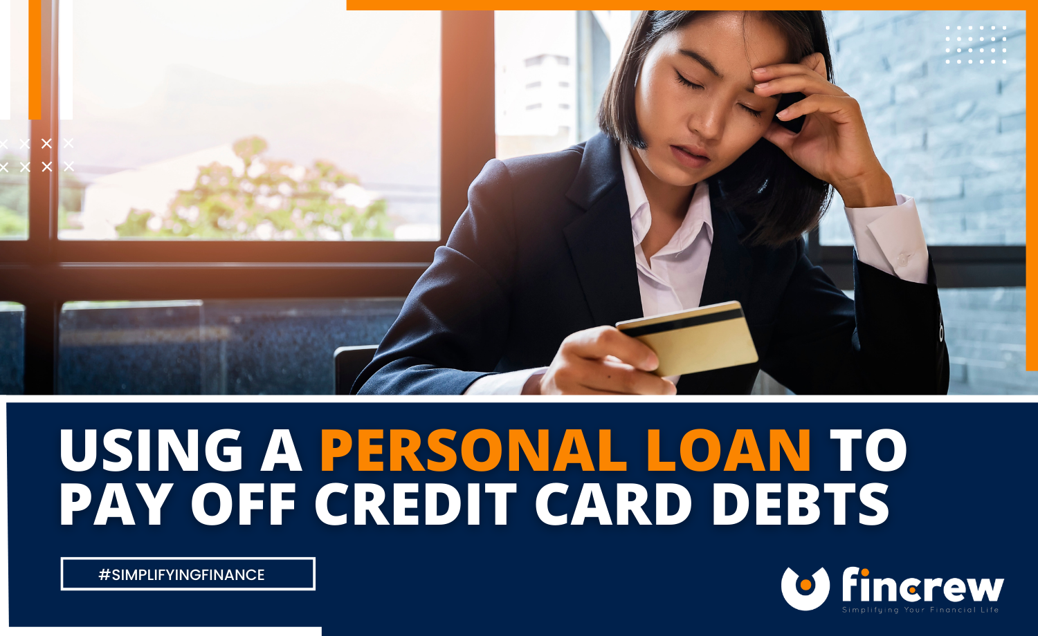 Using a Personal Loan To Pay Off Credit Card Debts