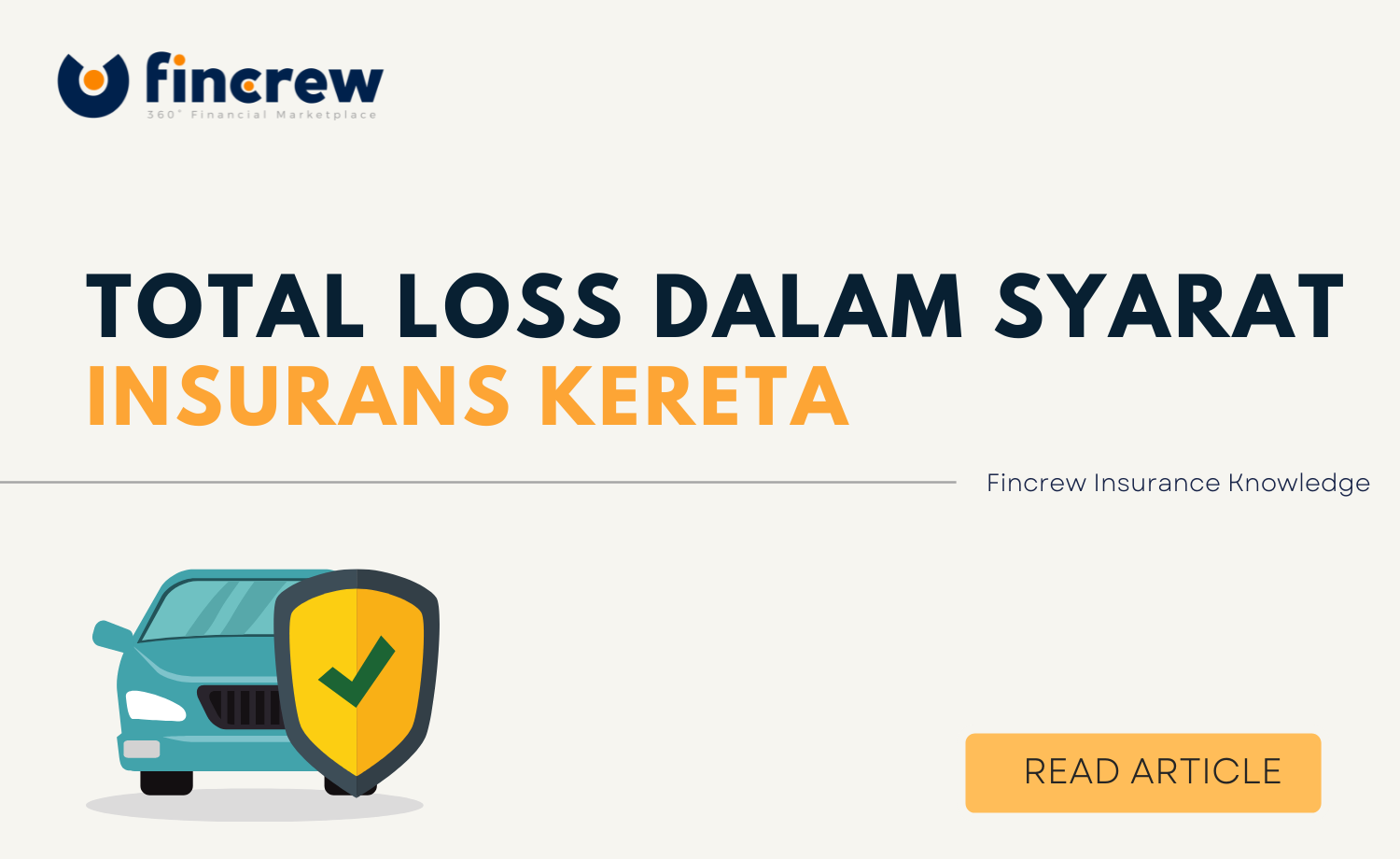 Total Loss Dalam Syarat Insurans Kereta