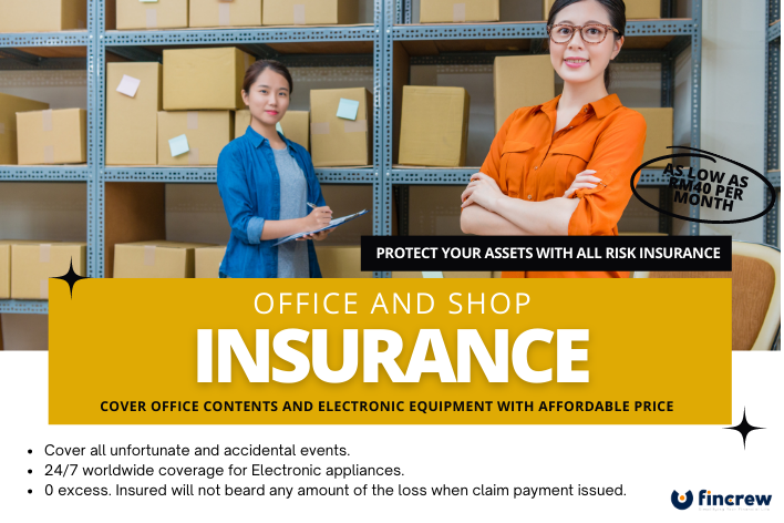 Shop & Office All Risk Insurance